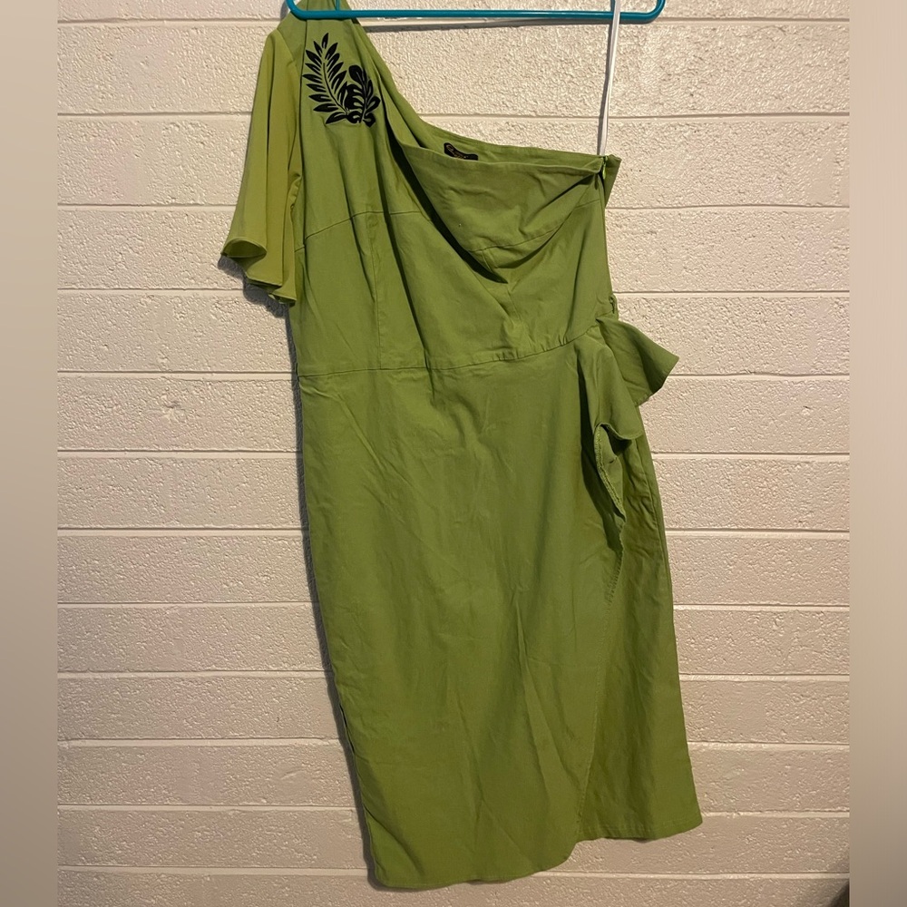 One Shoulder SpellBound Tiki Dress
